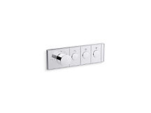 ANTHEM Three-outlet Recessed Mechanical Thermostatic Control